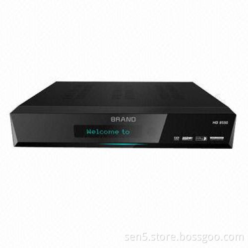 HD DVB-S2 Receiver, CA + 2USB + Ethernet/YouTube/Weather/News Supported, PVR